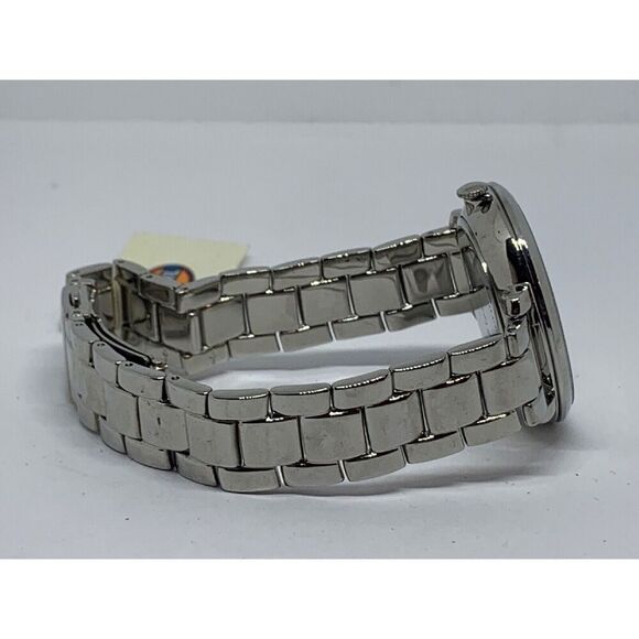 Fossil PR2107 Womens Stainless Steel Analog Silver Dial Quartz Wrist Watch GE139 - Picture 8 of 11